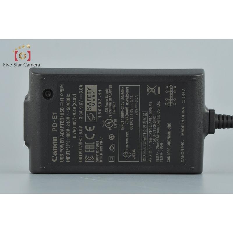 【中古】Canon キヤノン PD-E1 USB電源アダプター