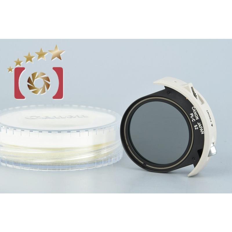 キヤノン 【中古】Canon PL-C52 ドロップイン円偏光フィルター : 中古  