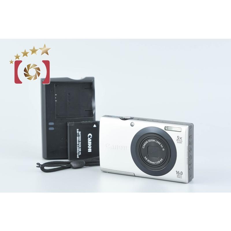 Canon PowerShot A3400 IS シルバー コンパクトデジカメ 【公式通販】
