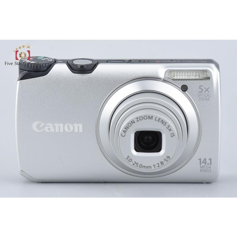 中古Canon PowerShot A3200 IS シルバー PowerShot 【中古】Canon キヤノン A3200 IS シルバー