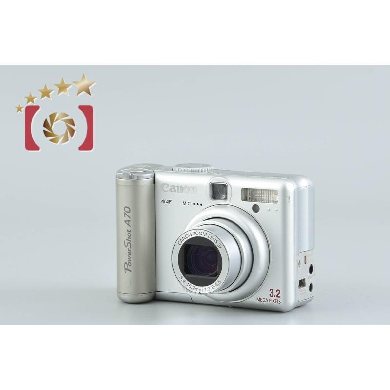 PowerShot 【中古】Canon キヤノン A70 コンパクトデジタルカメラ
