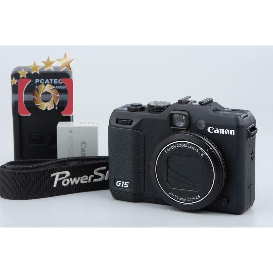 【中古】Canon キヤノン PowerShot G15 コンパクトデジタルカメラ canonpowershotg150313中古