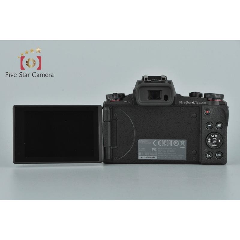 PowerShot 【中古】Canon キヤノン G1 X Mark III コンパクトデジタル