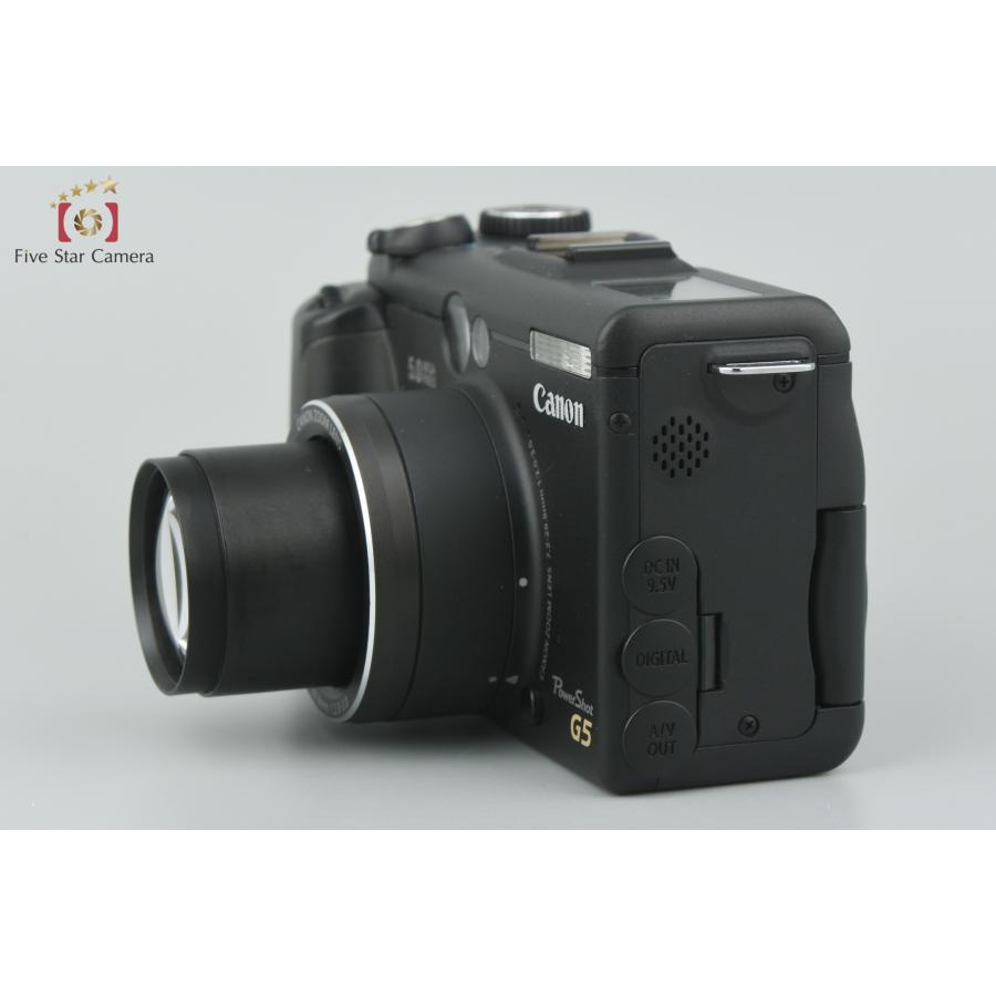 PowerShot 【中古】Canon キヤノン G5 コンパクトデジタルカメラ