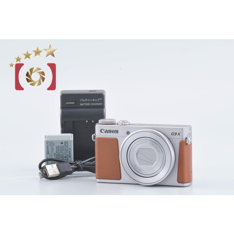 Canon - 【中古美品】Canon PowerShot G9 X Mark2　シルバー 中古】Canon キヤノン PowerShot G9 X Mark II シルバー