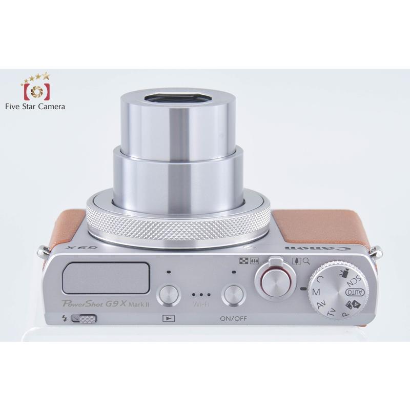PowerShot 【中古】Canon キヤノン G9 X Mark II シルバー