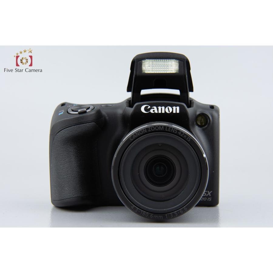 【中古】Canon キヤノン PowerShot SX420 IS ブラック コンパクトデジタルカメラ｜five-star-camera｜04