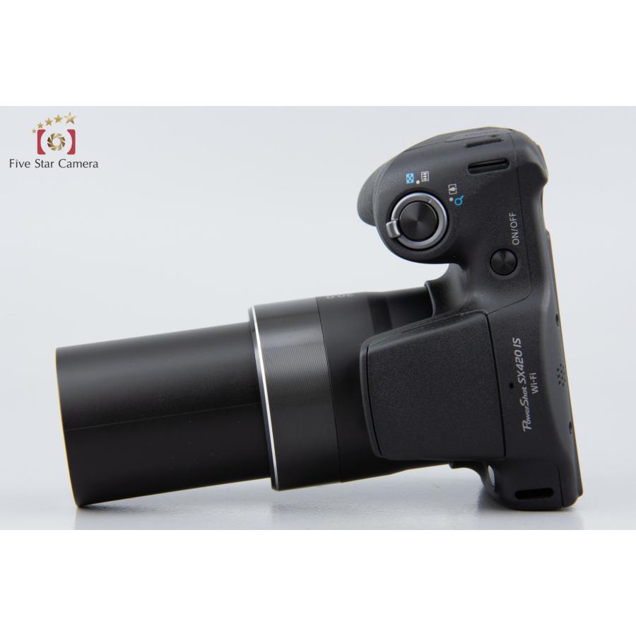 【中古】Canon キヤノン PowerShot SX420 IS ブラック コンパクトデジタルカメラ｜five-star-camera｜08