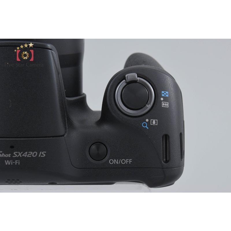 PowerShot 【中古】Canon キヤノン SX420 IS ブラック コンパクト