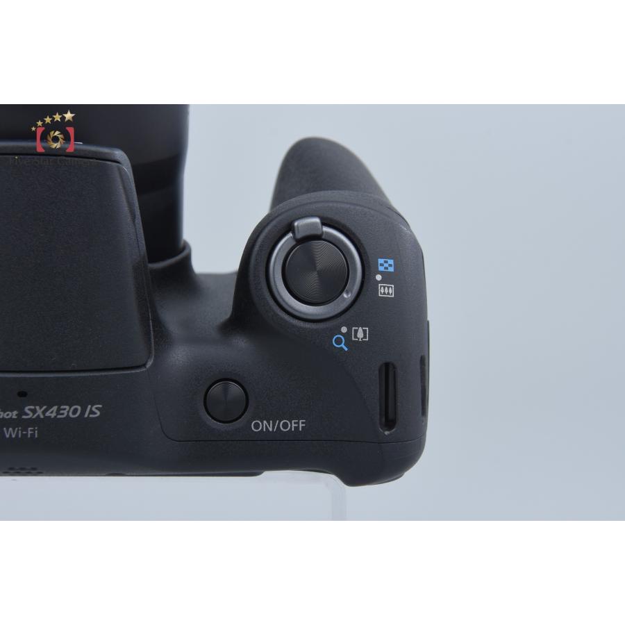 【中古】Canon キヤノン PowerShot SX430 IS ブラック コンパクトデジタルカメラ｜five-star-camera｜11