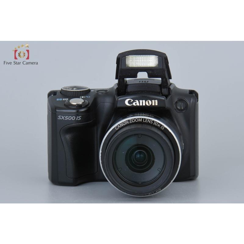 PowerShot 【中古】Canon キヤノン SX500 IS ブラック PowerShot 【中古】Canon キヤノン SX500 IS ブラック