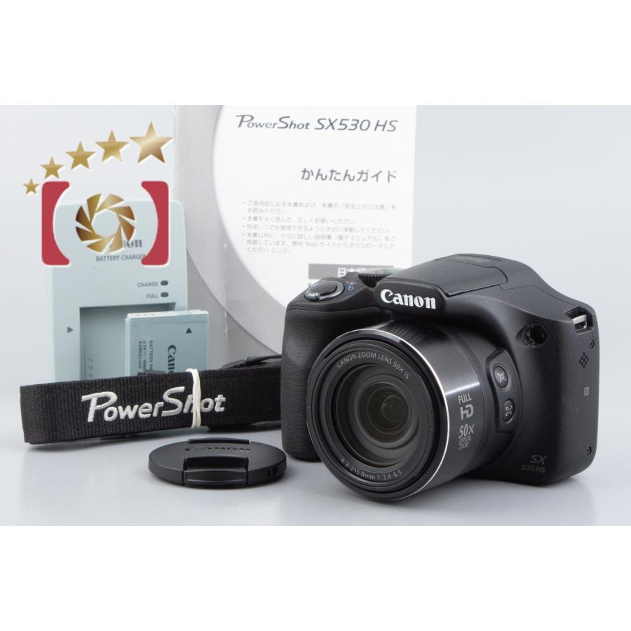 中古】Canon キヤノン PowerShot SX530 HS ブラック コンパクト 