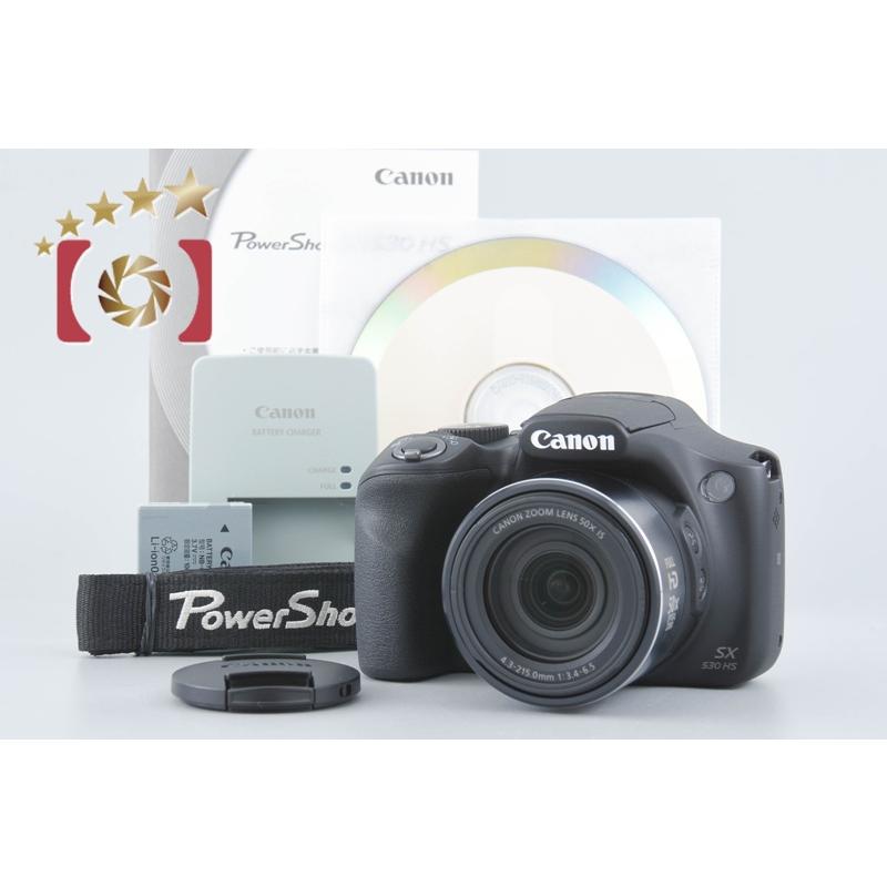 PowerShot 【中古】Canon キヤノン SX530 HS ブラック