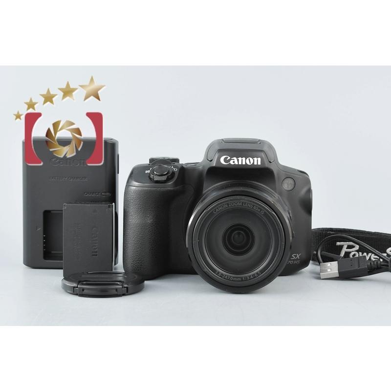 中古】Canon キヤノン Power Shot SX70 HS コンパクトデジタルカメラ
