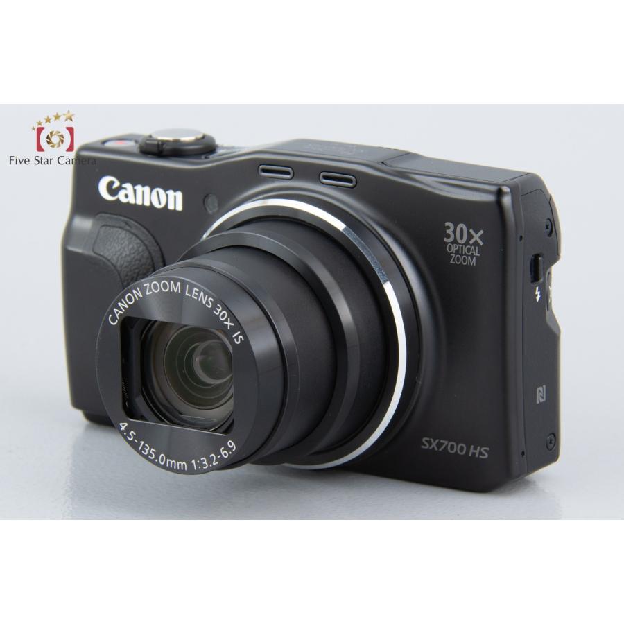PowerShot 【中古】Canon キヤノン SX700 HS ブラック コンパクト