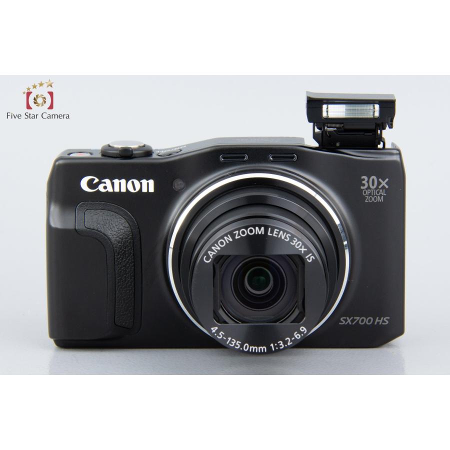 PowerShot 【中古】Canon キヤノン SX700 HS ブラック コンパクト