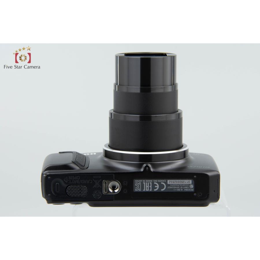 【中古】Canon キヤノン PowerShot SX710 HS ブラック コンパクトデジタルカメラ｜five-star-camera｜09