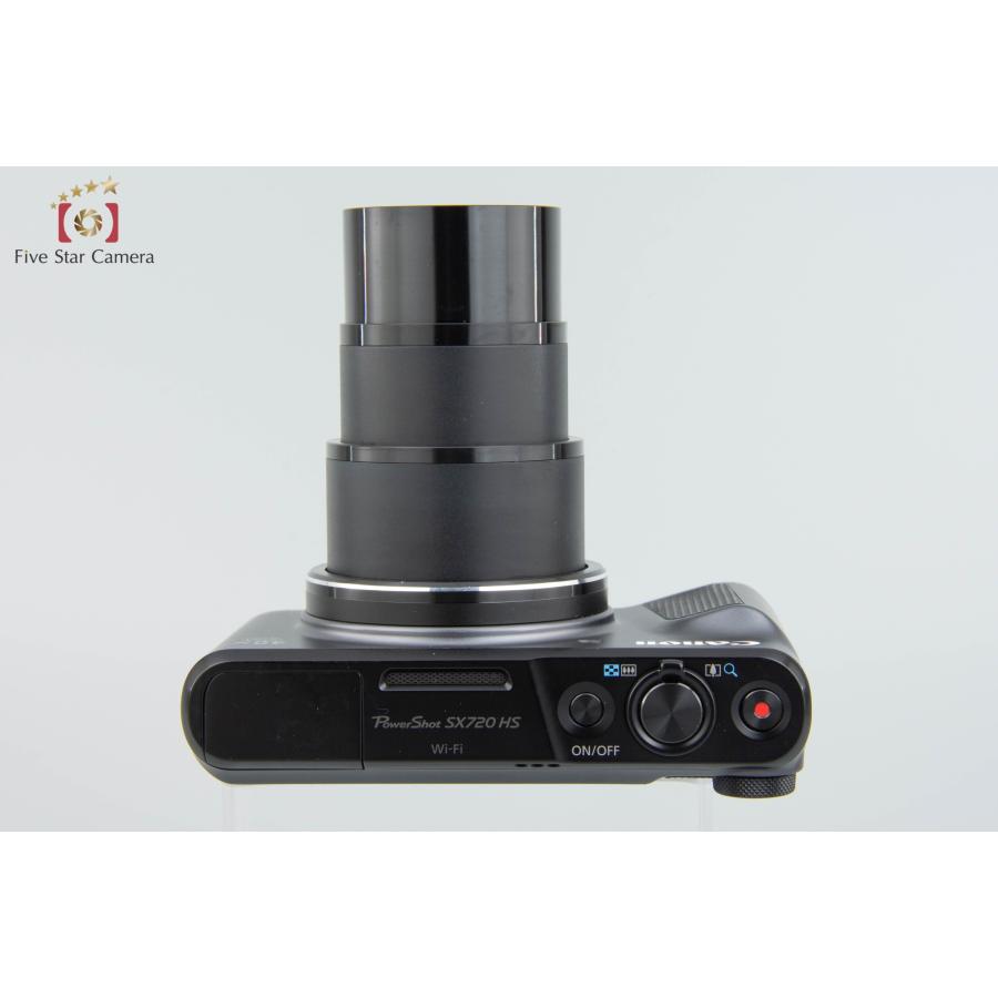 【中古】Canon キヤノン PowerShot SX720 HS ブラック コンパクトデジタルカメラ｜five-star-camera｜08