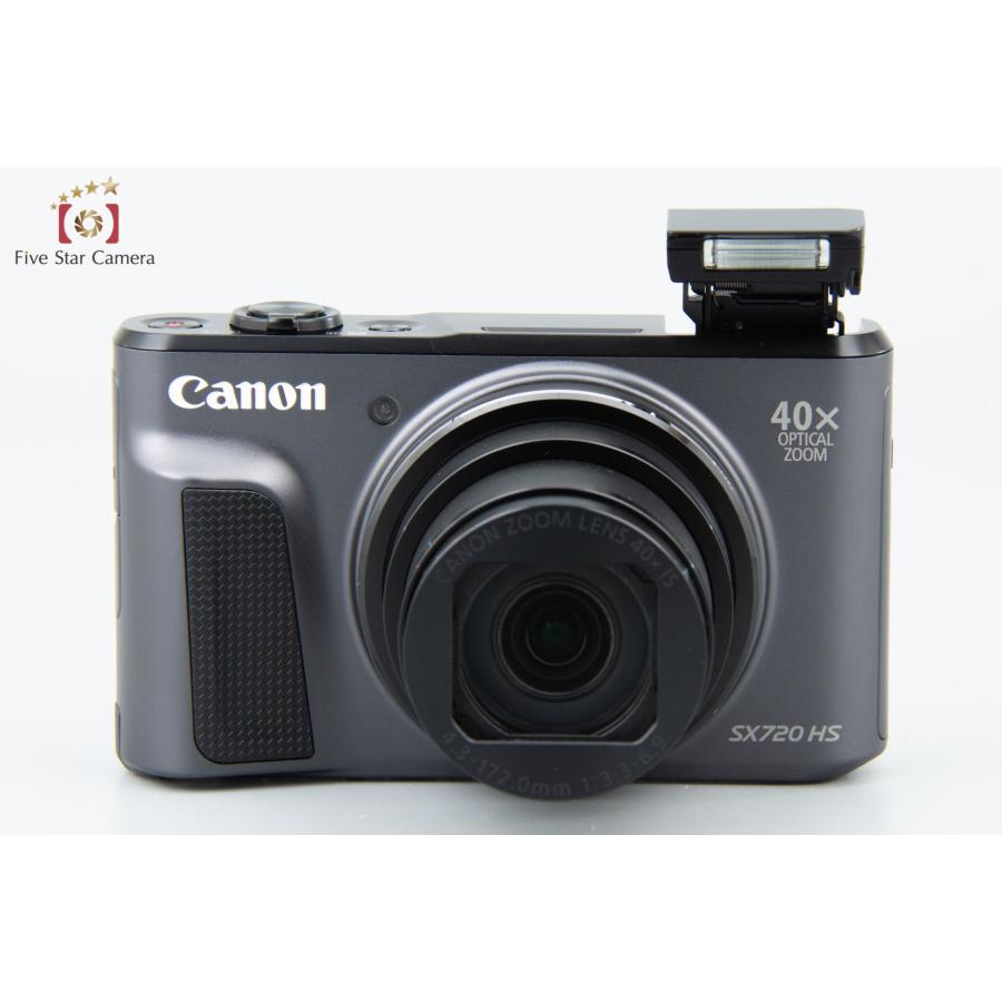【中古】Canon キヤノン PowerShot SX720 HS ブラック コンパクトデジタルカメラ｜five-star-camera｜04