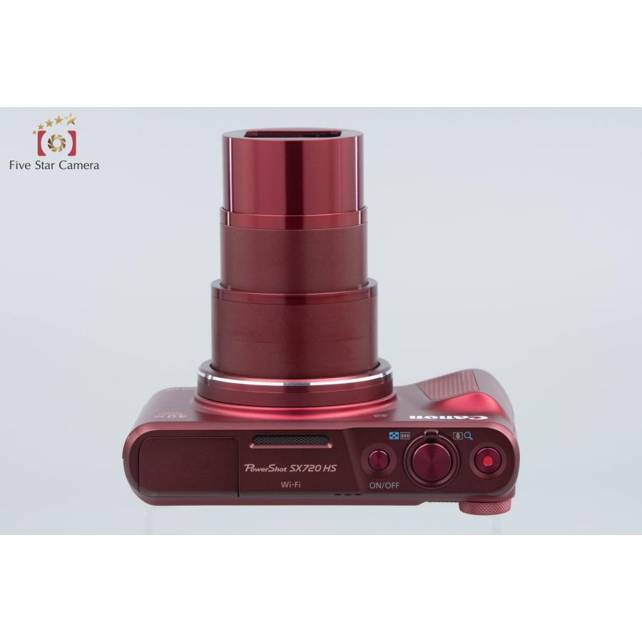 【中古】Canon キヤノン PowerShot SX720 HS レッド コンパクトデジタルカメラ｜five-star-camera｜08