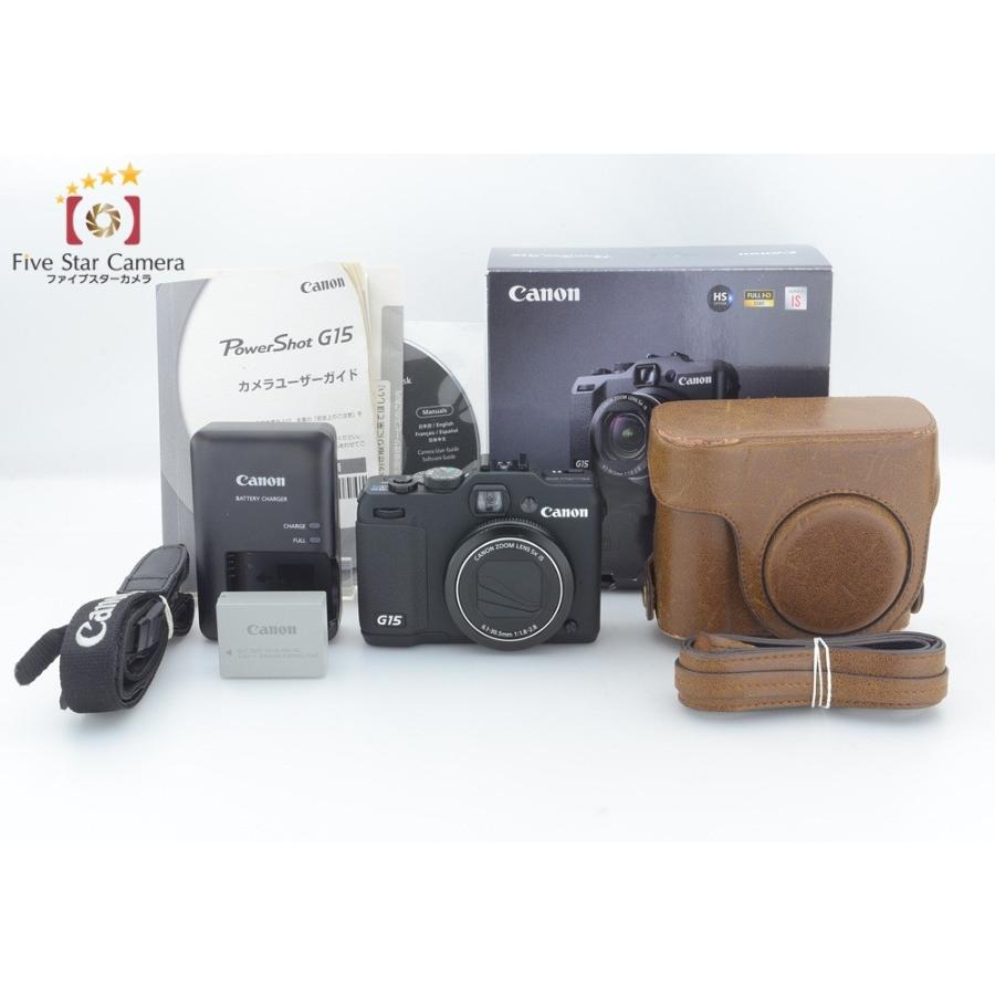 【中古】Canon キヤノン Power Shot G15 コンパクトデジタルカメラ canonpsg150916中古カメラの