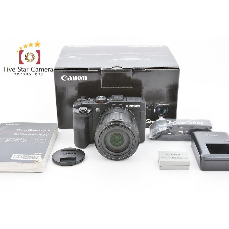 【中古】 Canon キヤノン PowerShot G3 X コンパクトデジタルカメラ｜five-star-camera