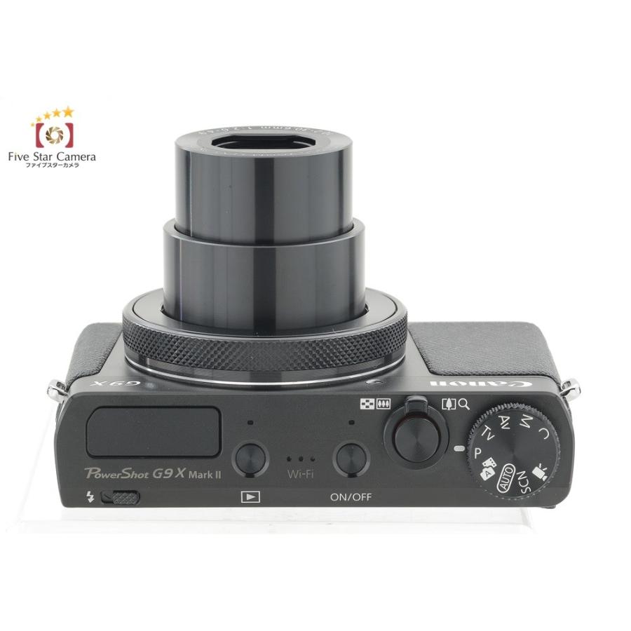 PowerShot 【中古】Canon キヤノン G9 X MarkII ブラック コンパクト