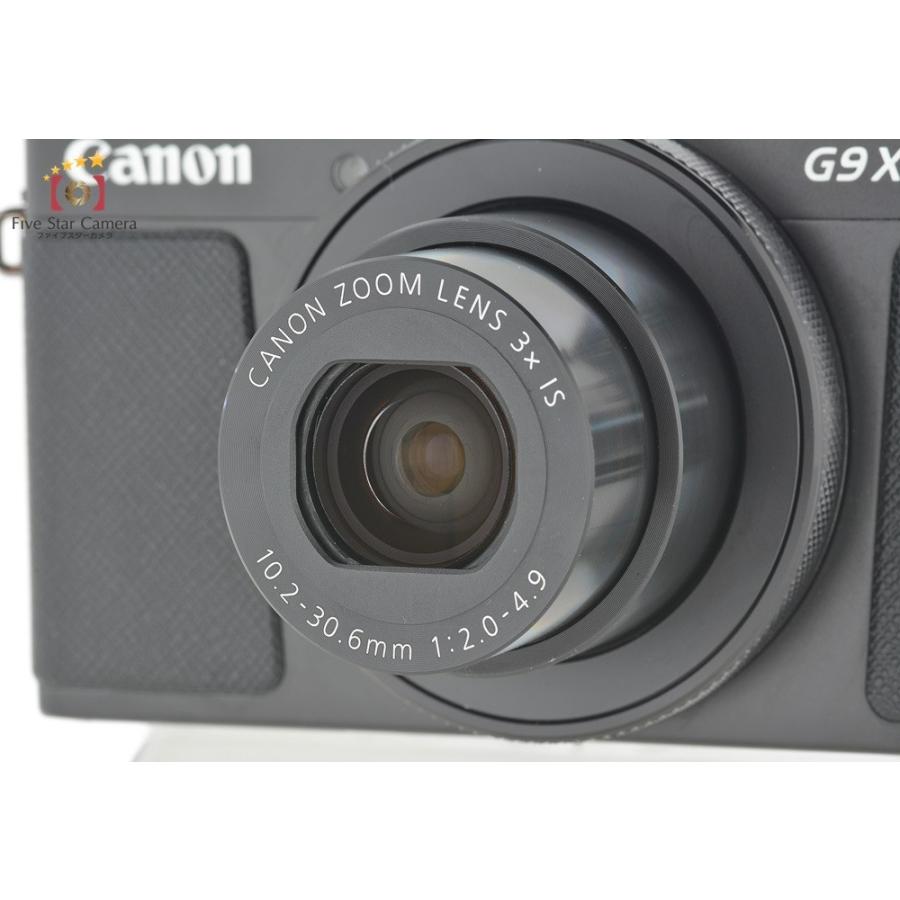 PowerShot 【中古】Canon キヤノン G9 X MarkII ブラック コンパクト