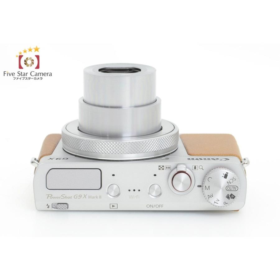 PowerShot 【中古】Canon キヤノン G9 X Mark II シルバー : 中古