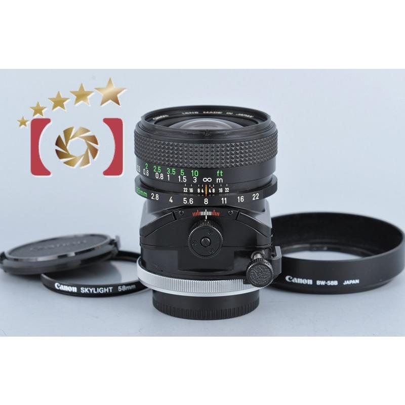 【中古】Canon キヤノン TS 35mm f/2.8 S.S.C. キヤノン（Canon） 【中古】Canon TS 35mm f/2.8 S.S.C. : 中古カメラ