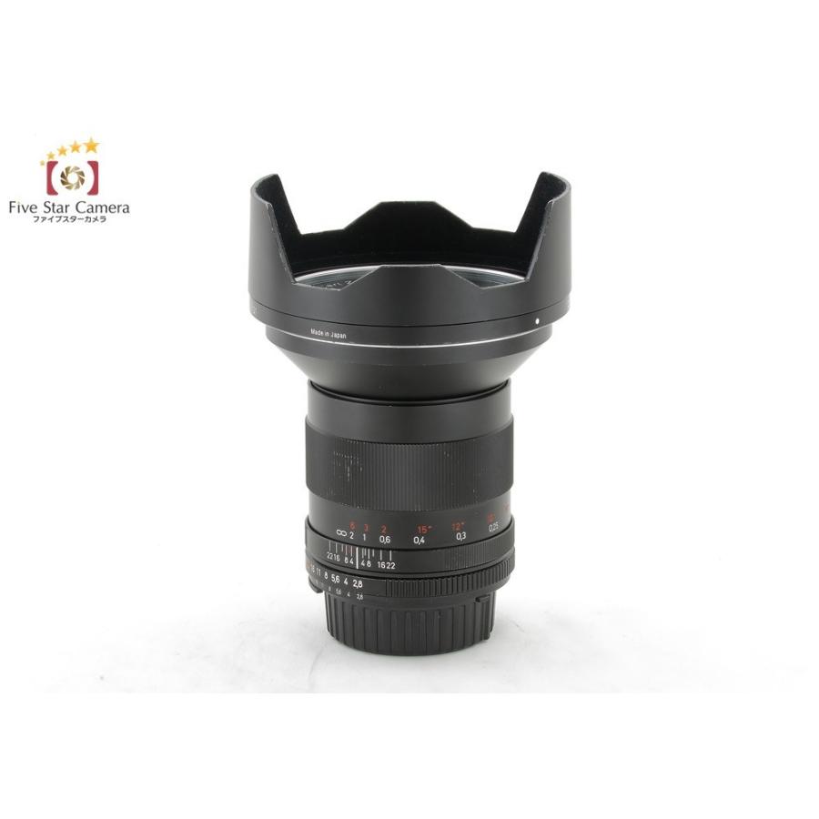 【中古】Carl Zeiss カールツァイス Distagon 21mm f/2.8 ZF.2 T* ニコン用｜five-star-camera｜10