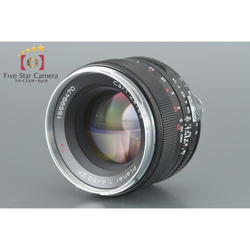【中古】(ツアイス) ZEISS Planar T* 50/1.4 ZF ニコン用 新品)Carl Zeiss (カールツァイス) Planar T* 50mm F1.4 ZF.2