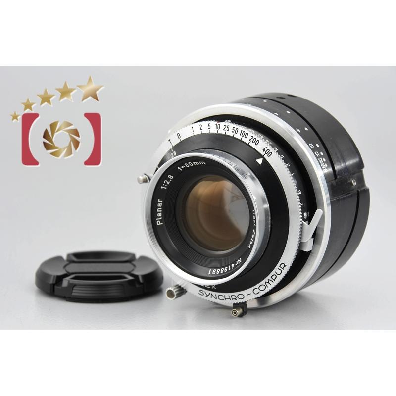 中古】Carl Zeiss カールツァイス Planar 80mm f/2.8 GRAFLEX 中古】Carl Zeiss カールツァイス Planar 80mm f/2.8 GRAFLEX
