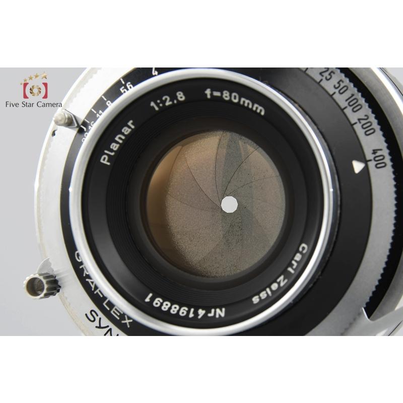 中古】Carl Zeiss カールツァイス Planar 80mm f/2.8 GRAFLEX 中古】Carl Zeiss カールツァイス Planar 80mm f/2.8 GRAFLEX