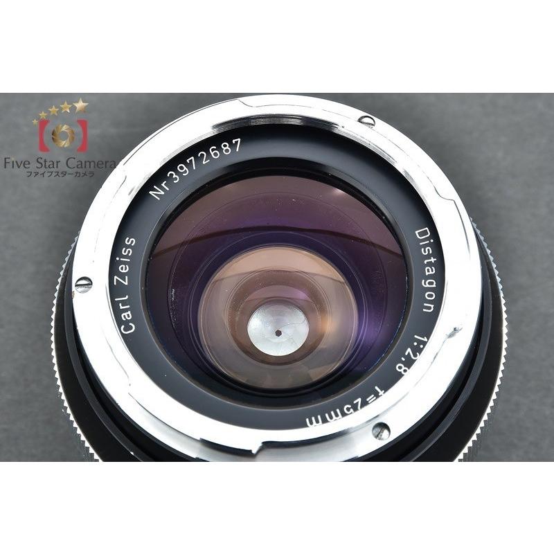 【中古】Carl Zeiss カールツァイス Distagon 25mm f/2.8 黒鏡筒 Contarex用｜five-star-camera｜02