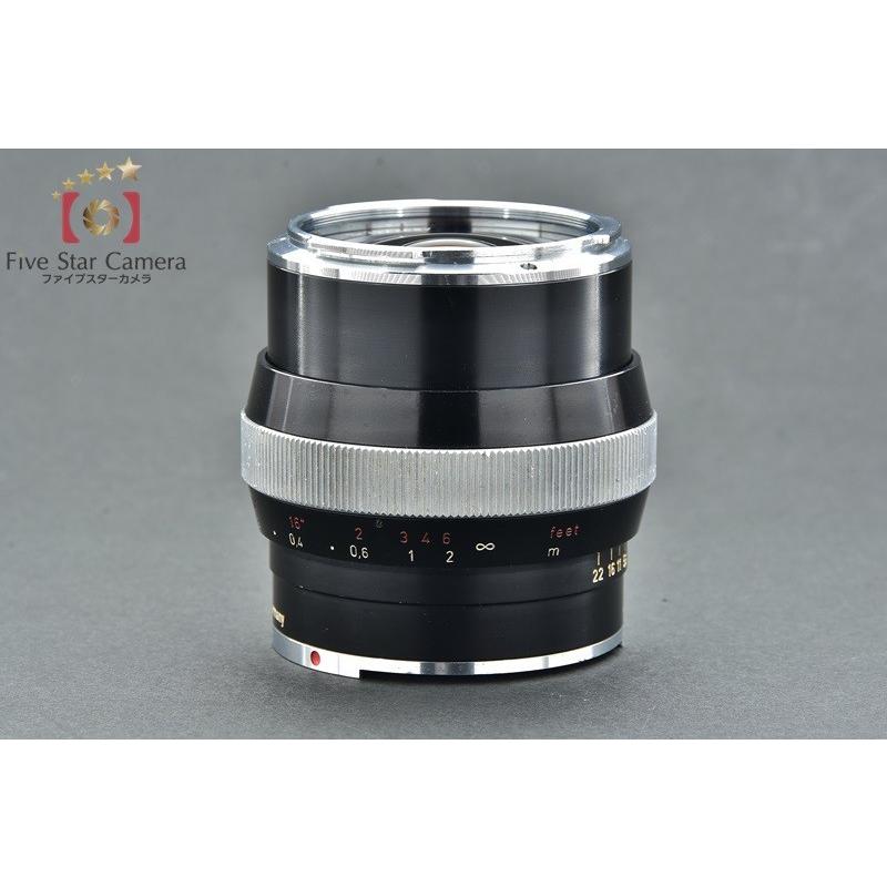 【中古】Carl Zeiss カールツァイス Distagon 25mm f/2.8 黒鏡筒 Contarex用｜five-star-camera｜12