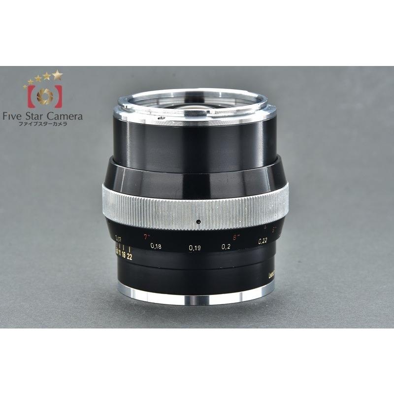 【中古】Carl Zeiss カールツァイス Distagon 25mm f/2.8 黒鏡筒 Contarex用｜five-star-camera｜10