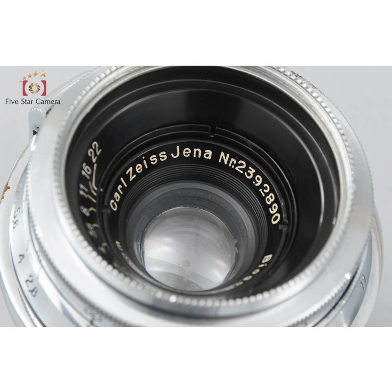 【中古】Carl Zeiss Jena カールツァイス イエナ Biogon 35mm f/2.8 コンタックスRFマウント用｜five-star-camera｜02