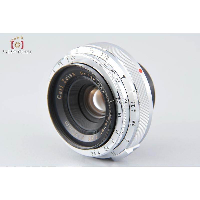 【中古】Carl Zeiss カールツァイス Planar 35mm f/3.5 コンタックスRFマウント用｜five-star-camera｜03