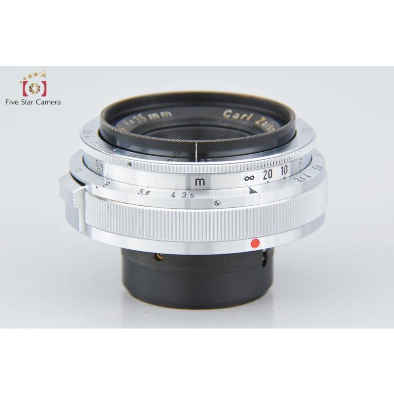 Contax コンタックス Planar プラナ 35mm F3.5 Cマウント 広角プラナー】Contax Planar 35mm F3.5 外観レビュー | 収差Love