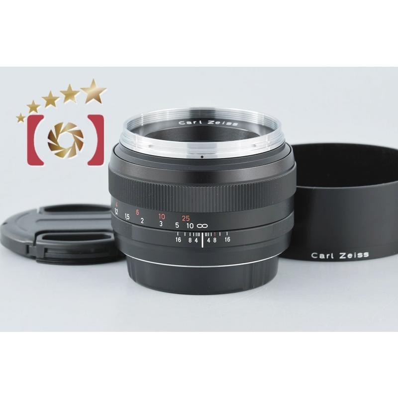 中古】Carl Zeiss カールツァイス Planar 50mm f/1.4 ZE T* キヤノン用