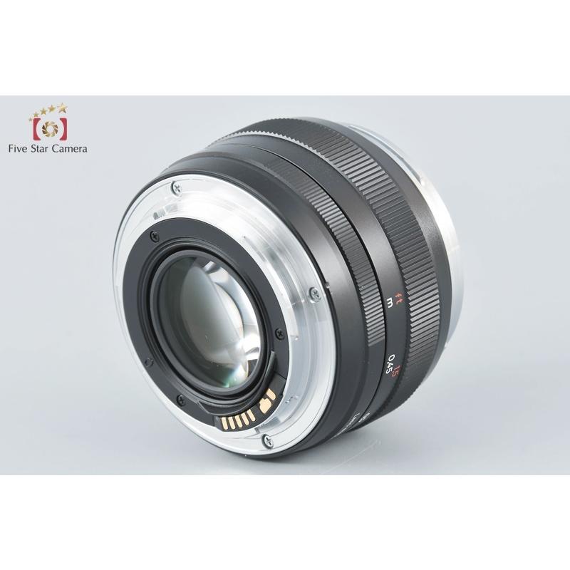中古】Carl Zeiss カールツァイス Planar 50mm f/1.4 ZE T* キヤノン用