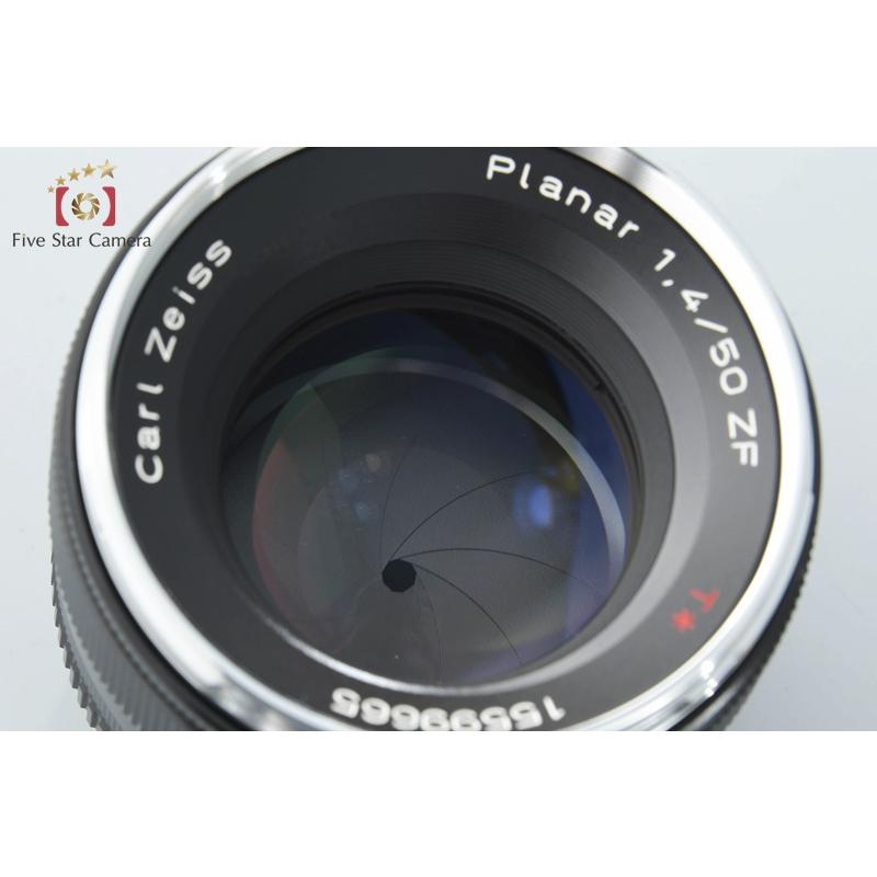 中古】Carl Zeiss カールツァイス Planar 50mm f/1.4 ZF T* ニコン用