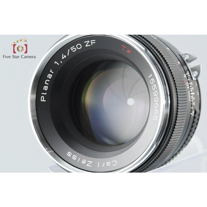 中古】Carl Zeiss カールツァイス Planar 50mm f/1.4 ZF T* ニコン用