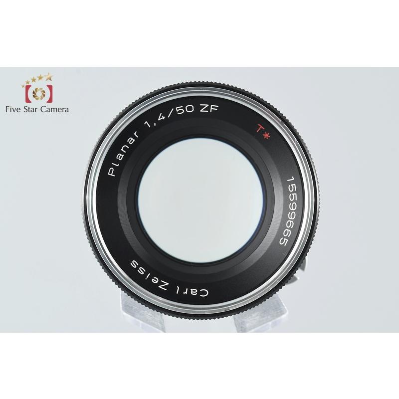 中古】Carl Zeiss カールツァイス Planar 50mm f/1.4 ZF T* ニコン用