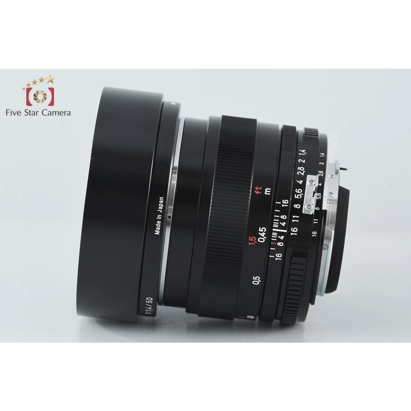 中古】Carl Zeiss カールツァイス Planar 50mm f/1.4 ZF T* ニコン用