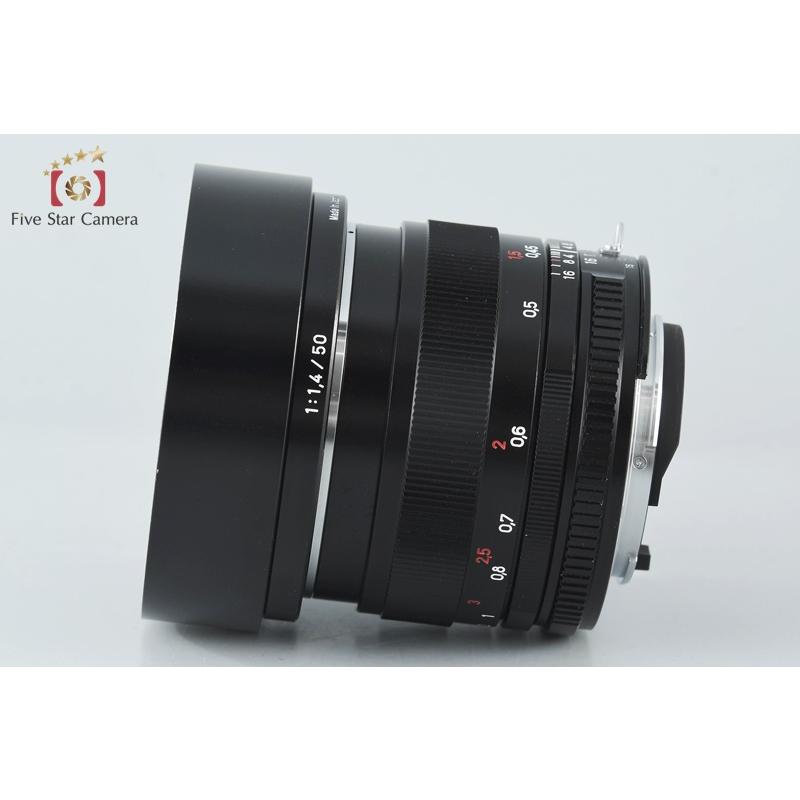 中古】Carl Zeiss カールツァイス Planar 50mm f/1.4 ZF T* ニコン用