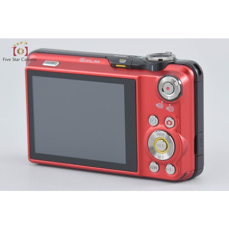 EXILIM 【中古】CASIO カシオ HIGH SPEED EX-FC160S レッド コンパクト