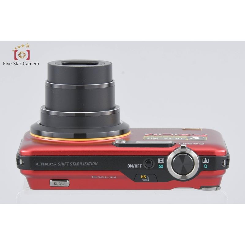 EXILIM 【中古】CASIO カシオ HIGH SPEED EX-FC160S レッド コンパクト