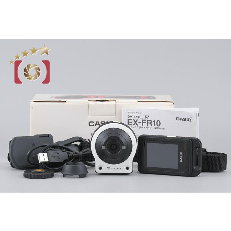 【美品】カシオ CASIO EXILIM EX-FR10 ホワイト EXILIM 【中古】Casio カシオ EX-FR10 ホワイト コンパクトデジタル